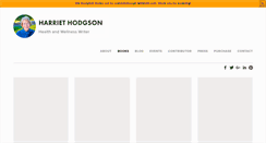 Desktop Screenshot of harriethodgson.com