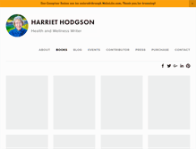 Tablet Screenshot of harriethodgson.com